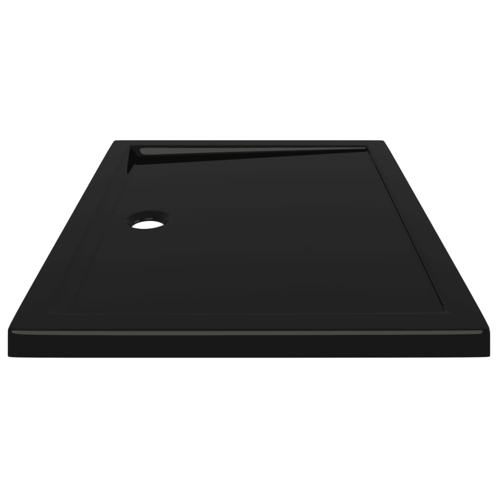 Suihkualusta suorakaide musta ABS 70x90 cm - Sisustajankoti.fi
