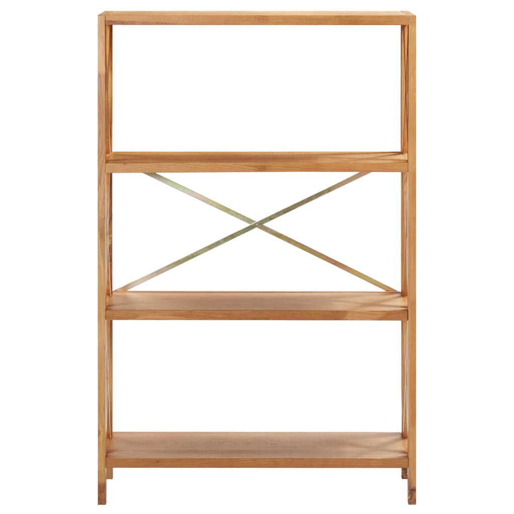 Kirjahylly 4 tasoa 80x30x125 cm täystammi - Sisustajankoti.fi