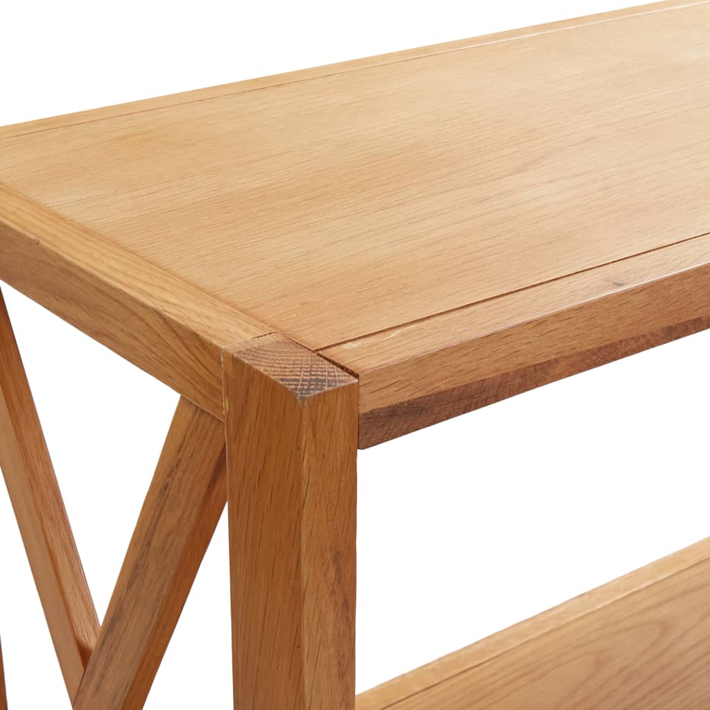 Kirjahylly 4 tasoa 80x30x125 cm täystammi - Sisustajankoti.fi
