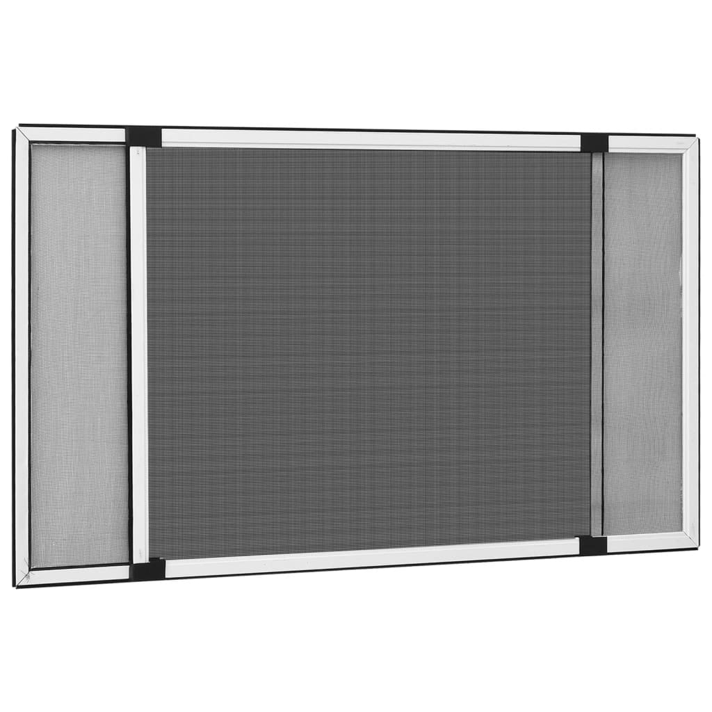 Jatkettava hyönteisverkko ikkunaan valkoinen (75-143)x50 cm - Sisustajankoti.fi