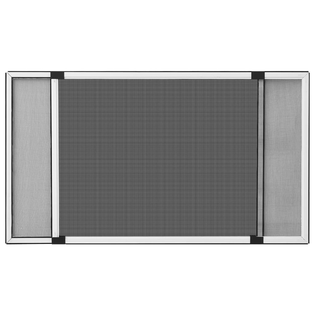 Jatkettava hyönteisverkko ikkunaan valkoinen (75-143)x50 cm - Sisustajankoti.fi