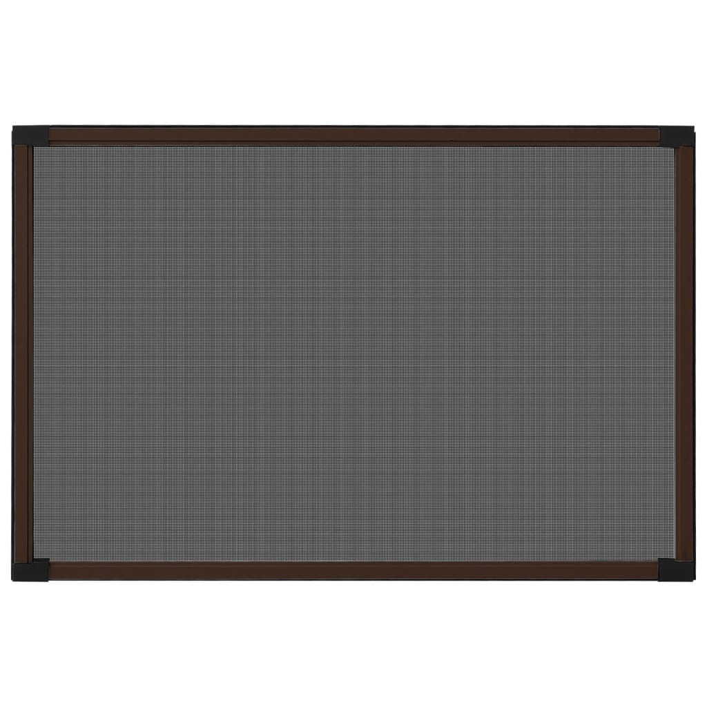 Jatkettava hyönteisverkko ikkunaan ruskea (75-143)x50 cm - Sisustajankoti.fi