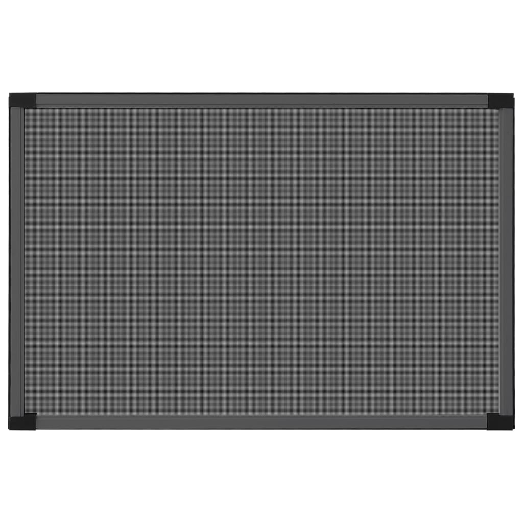 Jatkettava hyönteisverkko ikkunaan antrasiitti (75-143)x50 cm - Sisustajankoti.fi
