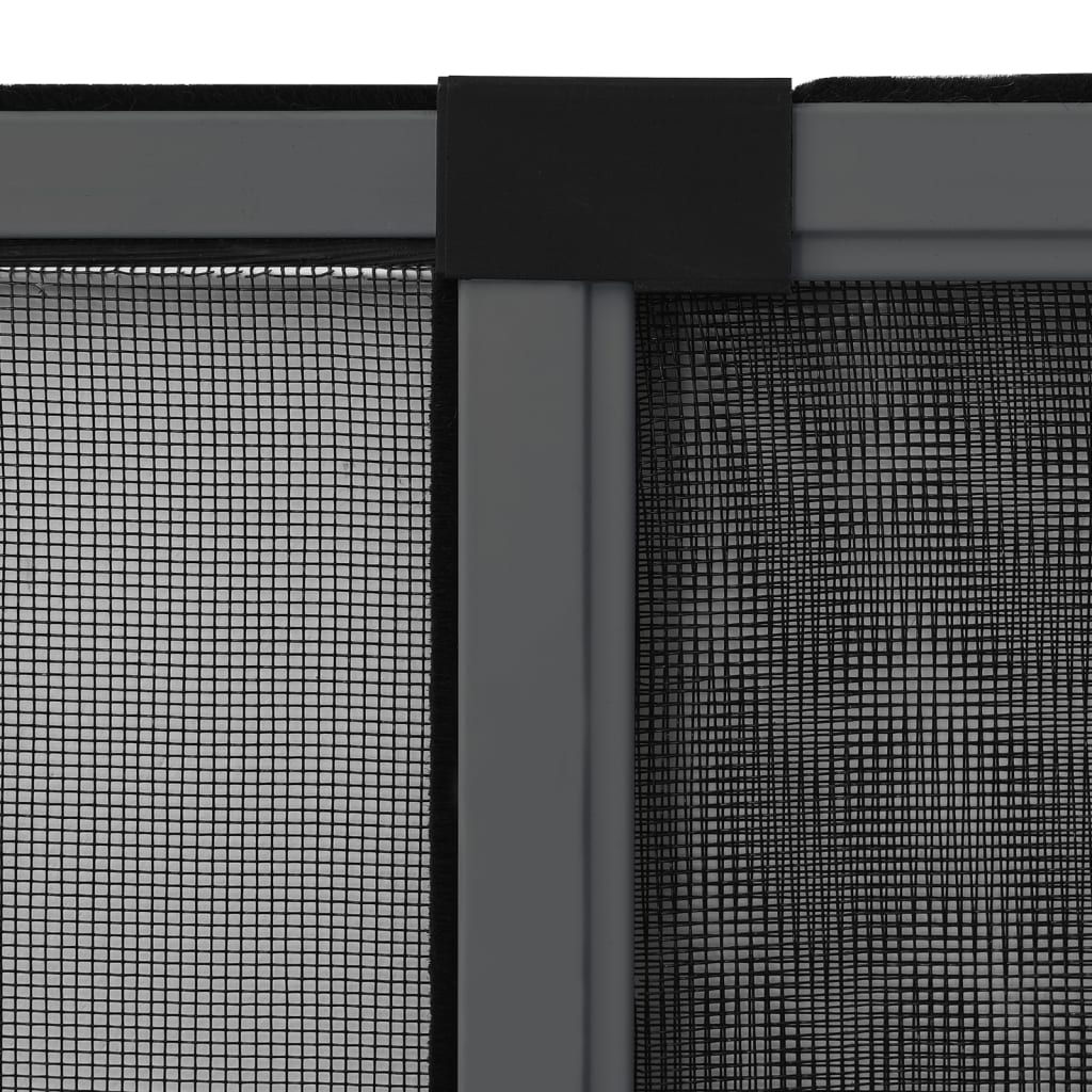 Jatkettava hyönteisverkko ikkunaan antrasiitti (75-143)x50 cm - Sisustajankoti.fi