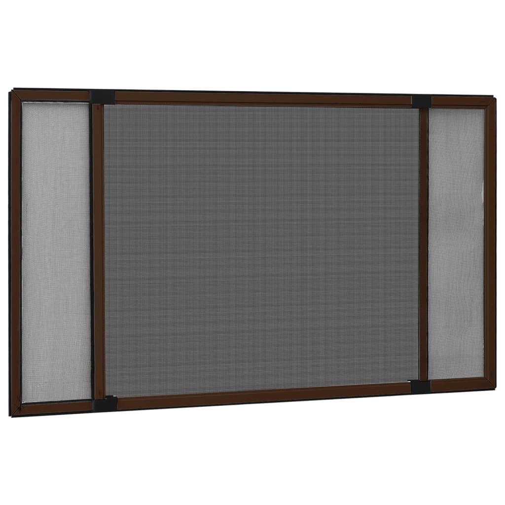 Jatkettava hyönteisverkko ikkunaan ruskea (100-193)x75 cm - Sisustajankoti.fi