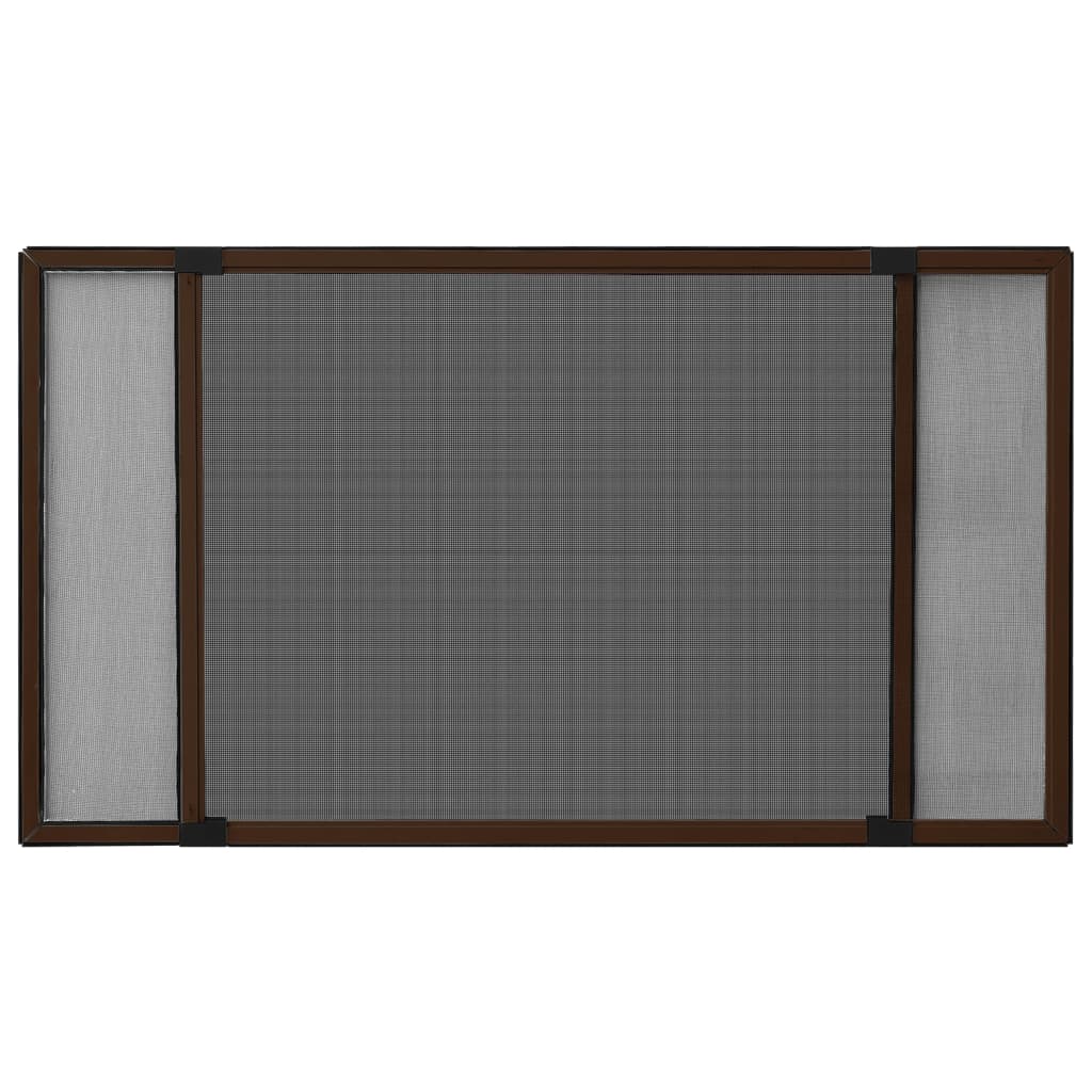 Jatkettava hyönteisverkko ikkunaan ruskea (100-193)x75 cm - Sisustajankoti.fi