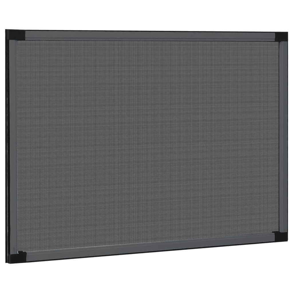 Jatkettava hyönteisverkko ikkunaan antrasiitti (100-193)x75 cm - Sisustajankoti.fi