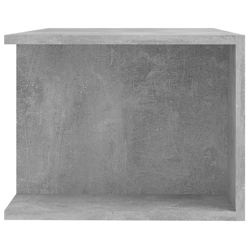 TV-taso LED-valoilla betoninharmaa 90x39x30 cm - Sisustajankoti.fi
