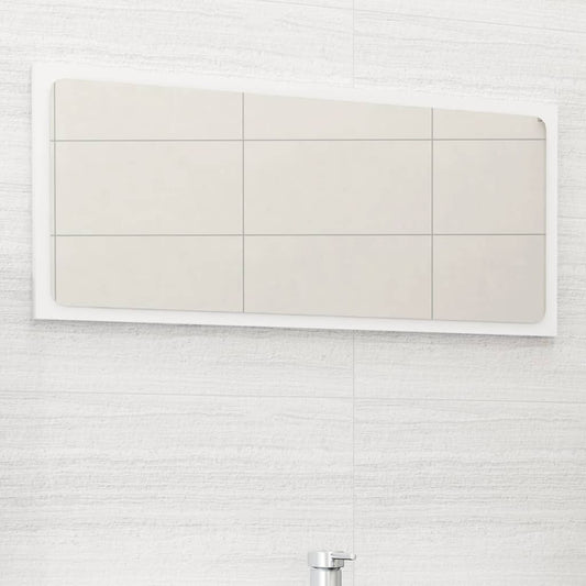 Kylpyhuonepeili valkoinen 80x1,5x37 cm - Sisustajankoti.fi