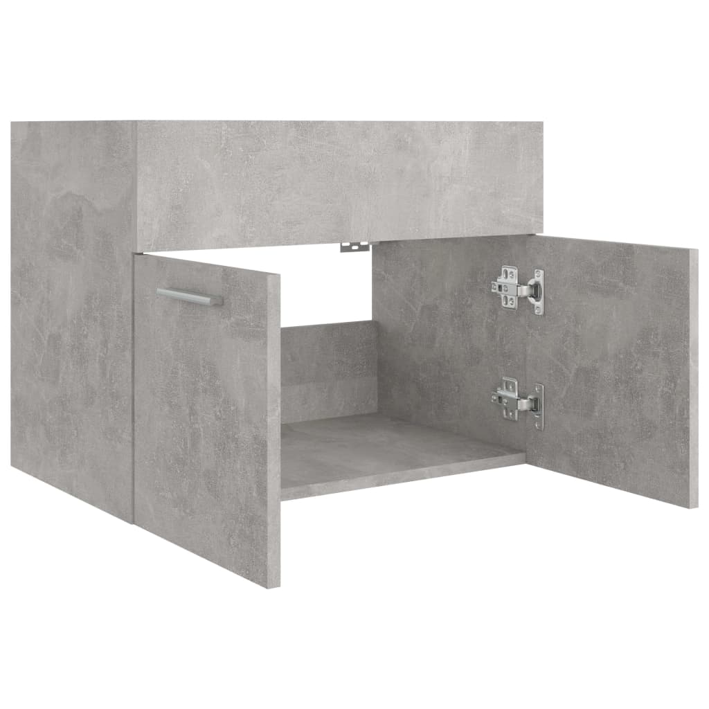 Allaskaappi betoninharmaa 60x38,5x46 cm - Sisustajankoti.fi