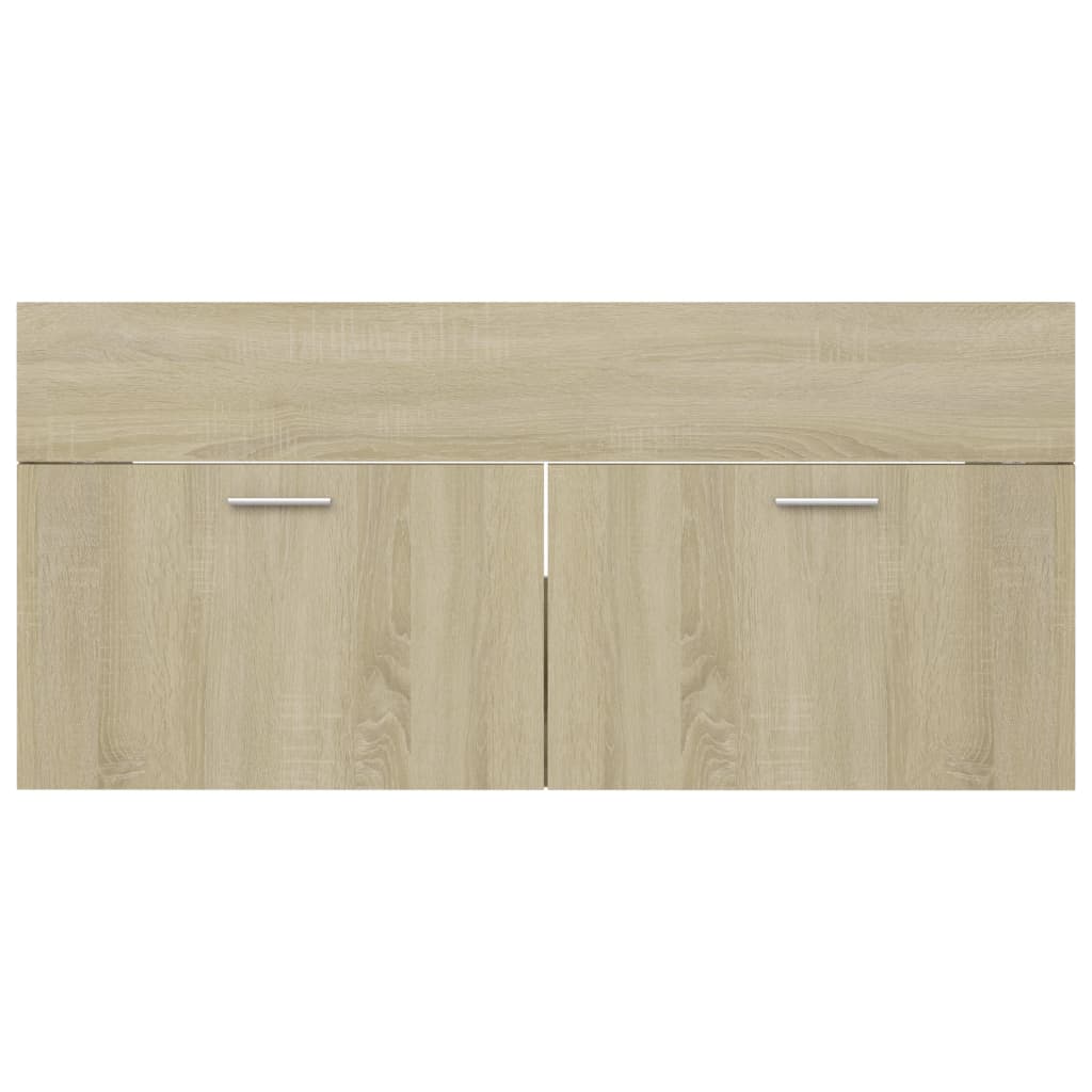 Allaskaappi Sonoma-tammi 100x38,5x46 cm lastulevy - Sisustajankoti.fi