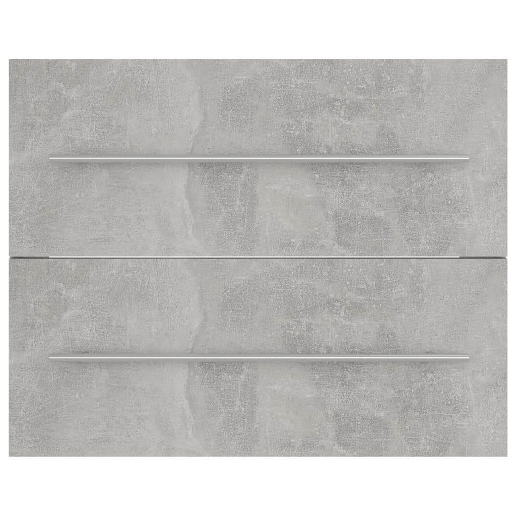 Allaskaappi betoninharmaa 60x38,5x48 cm lastulevy - Sisustajankoti.fi