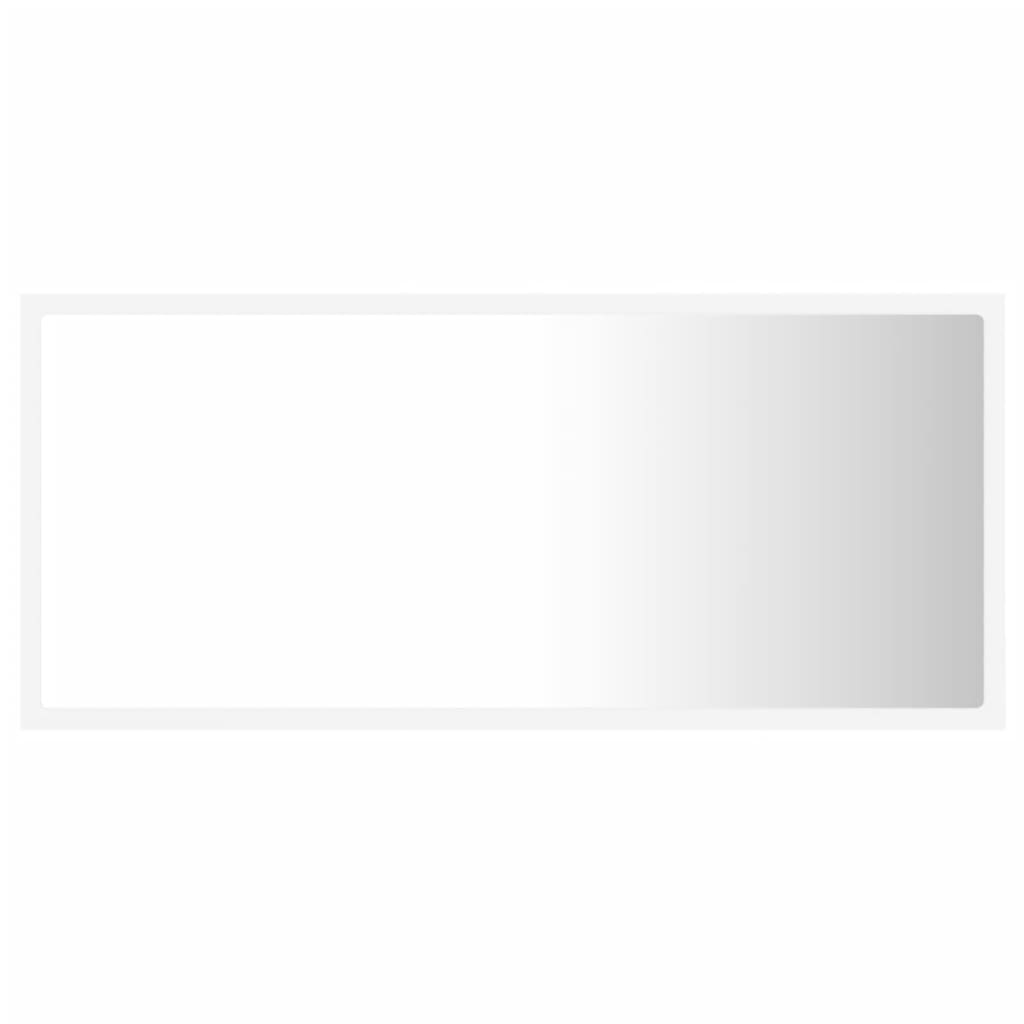 Kylpyhuonepeili LED valkoinen 90x8,5x37 cm - Sisustajankoti.fi