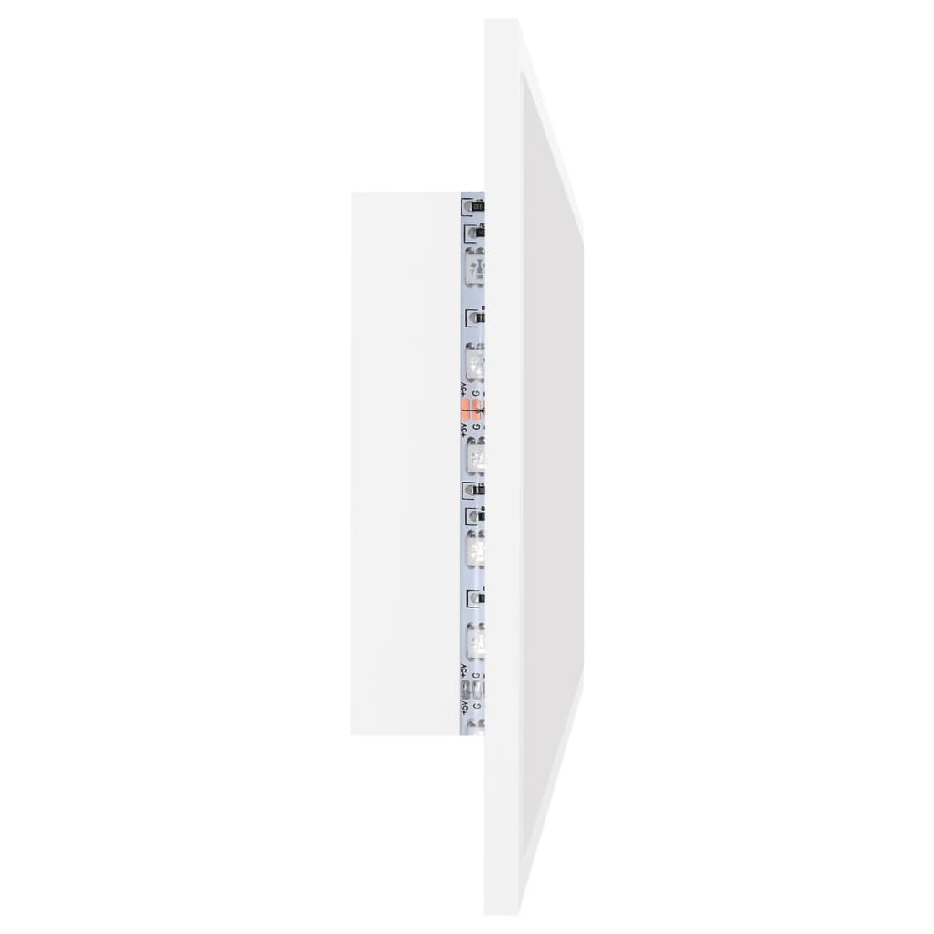 Kylpyhuonepeili LED valkoinen 90x8,5x37 cm - Sisustajankoti.fi
