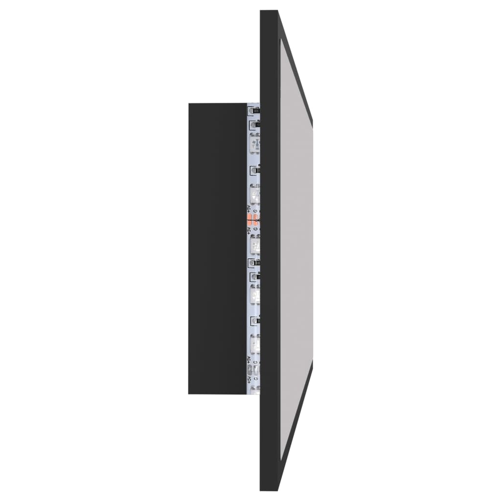 Kylpyhuonepeili LED harmaa 90x8,5x37 cm - Sisustajankoti.fi