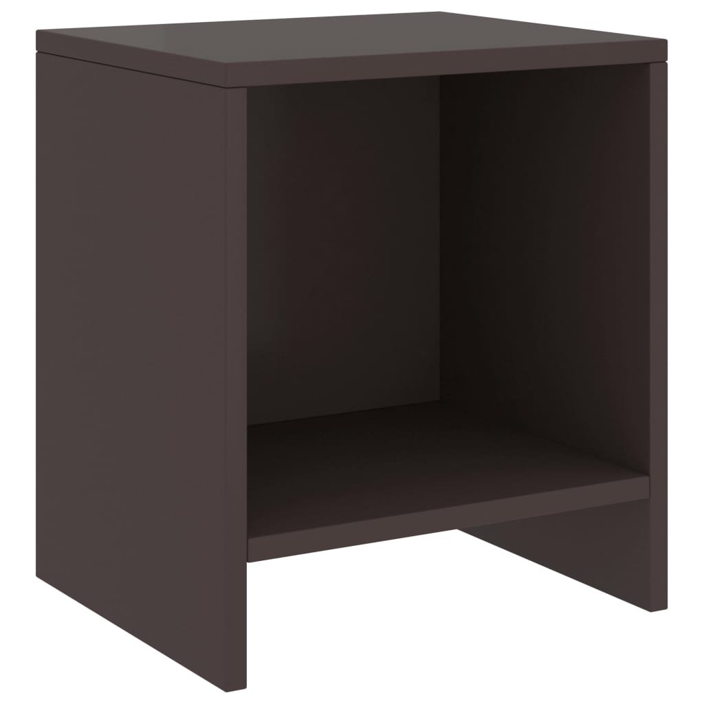 Yöpöytä tummanruskea 35x30x40 cm täysi mänty - Sisustajankoti.fi