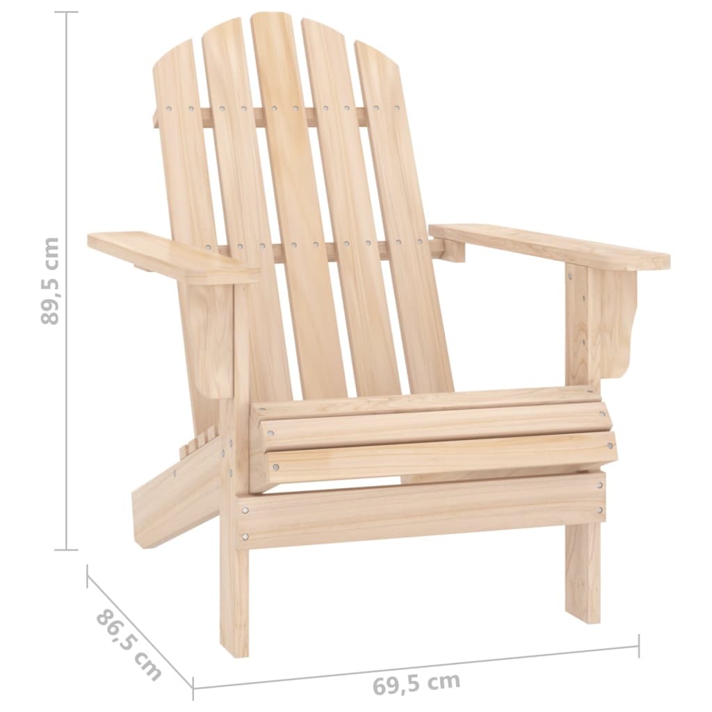 Adirondack-puutarhatuoli täysi kuusi - Sisustajankoti.fi