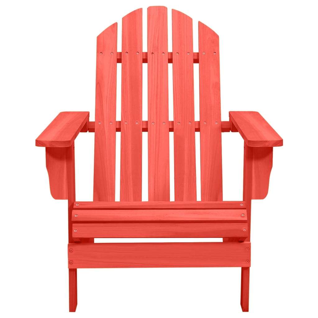 Adirondack-puutarhatuoli täysi kuusi punainen - Sisustajankoti.fi
