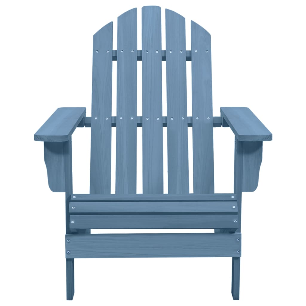 Adirondack-puutarhatuoli täysi kuusi sininen - Sisustajankoti.fi