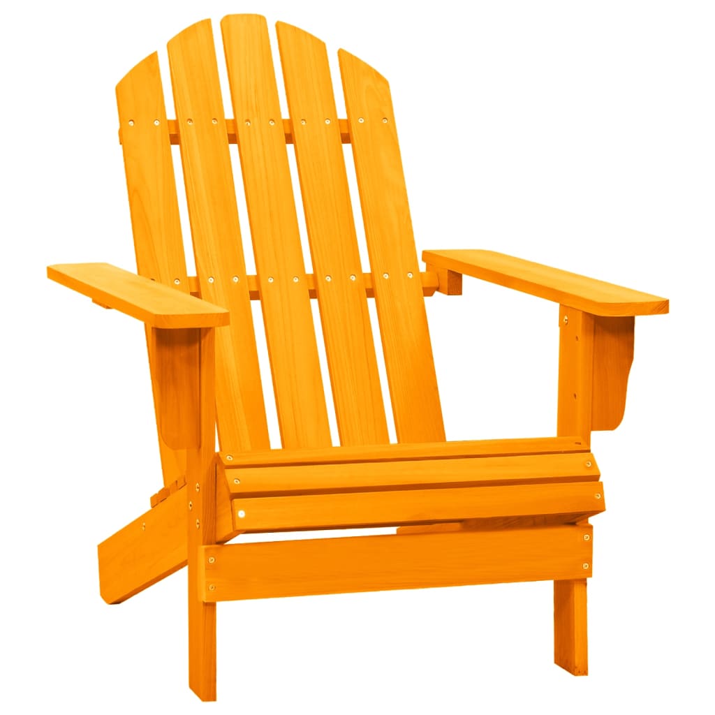 Adirondack-puutarhatuoli täysi kuusi oranssi - Sisustajankoti.fi