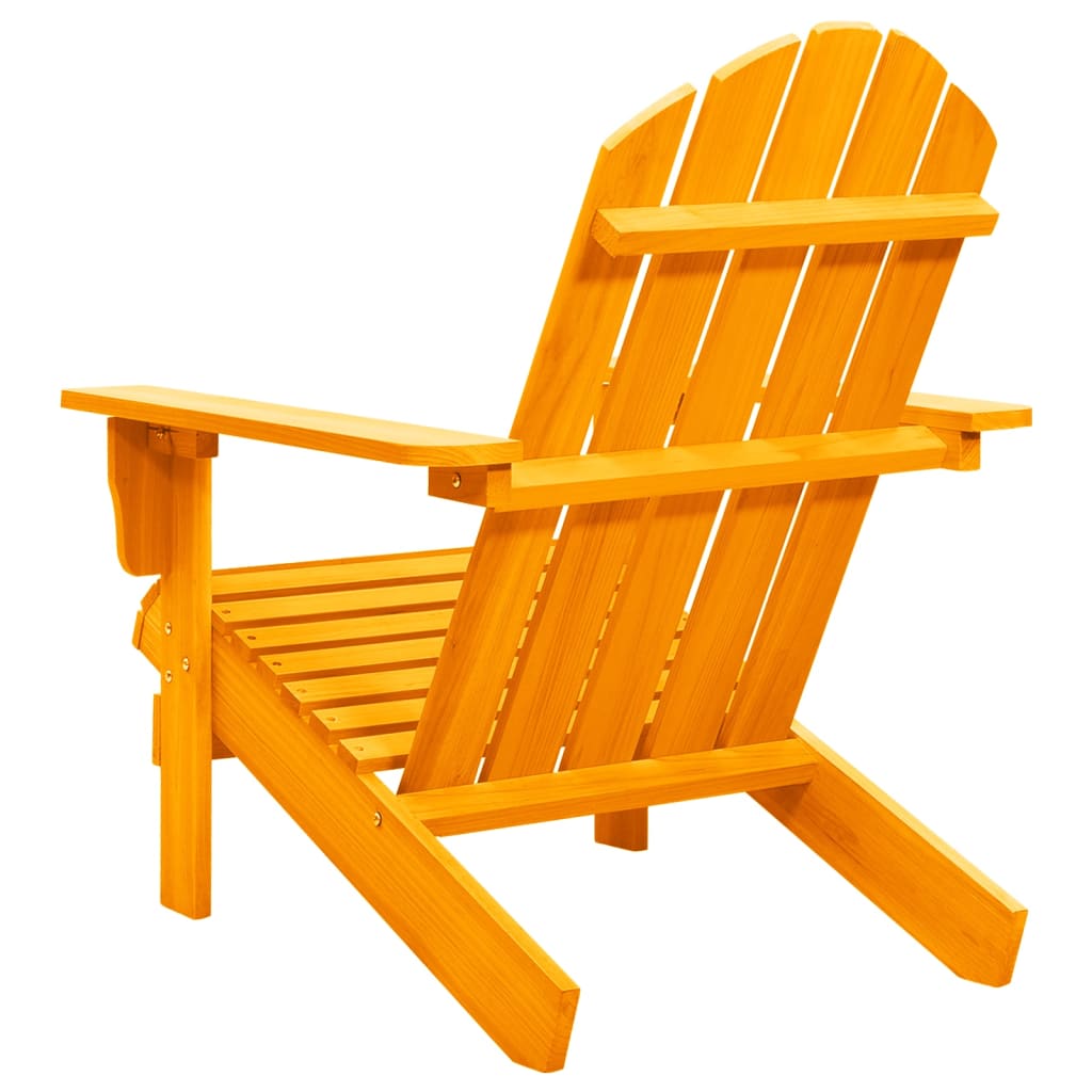 Adirondack-puutarhatuoli täysi kuusi oranssi - Sisustajankoti.fi