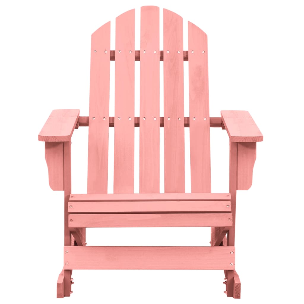 Adirondack-puutarhan keinutuoli täysi kuusi pinkki - Sisustajankoti.fi