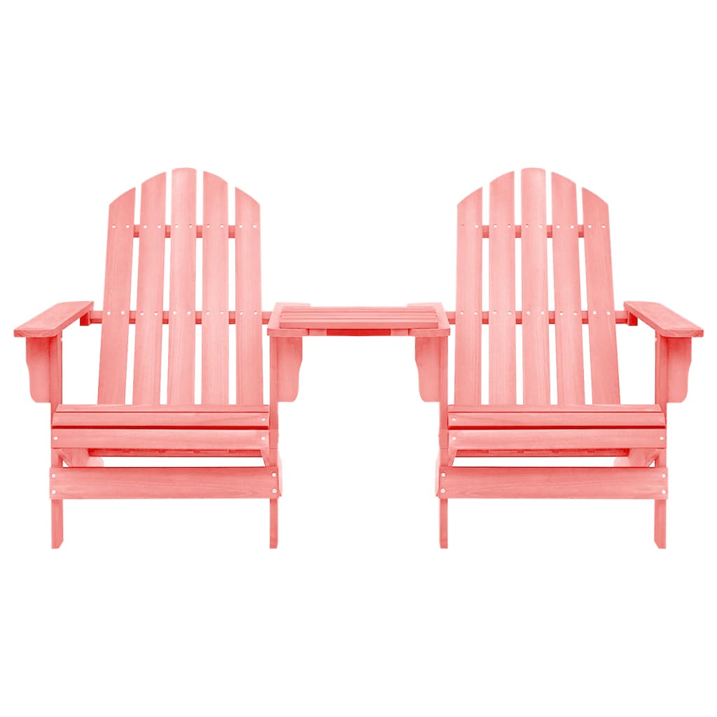 Adirondack-puutarhatuoli täysi kuusi pinkki - Sisustajankoti.fi