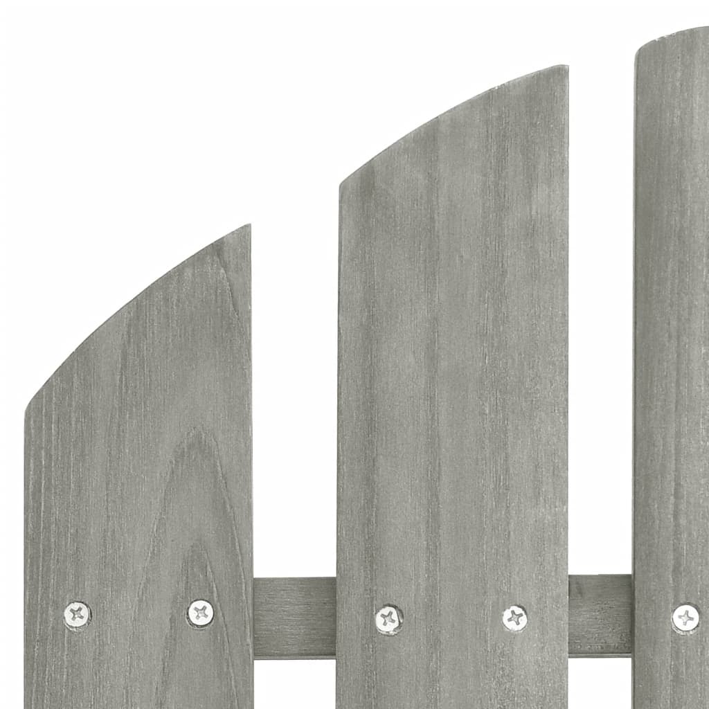 2-istuttava Adirondack-puutarhatuoli täysi kuusi harmaa - Sisustajankoti.fi