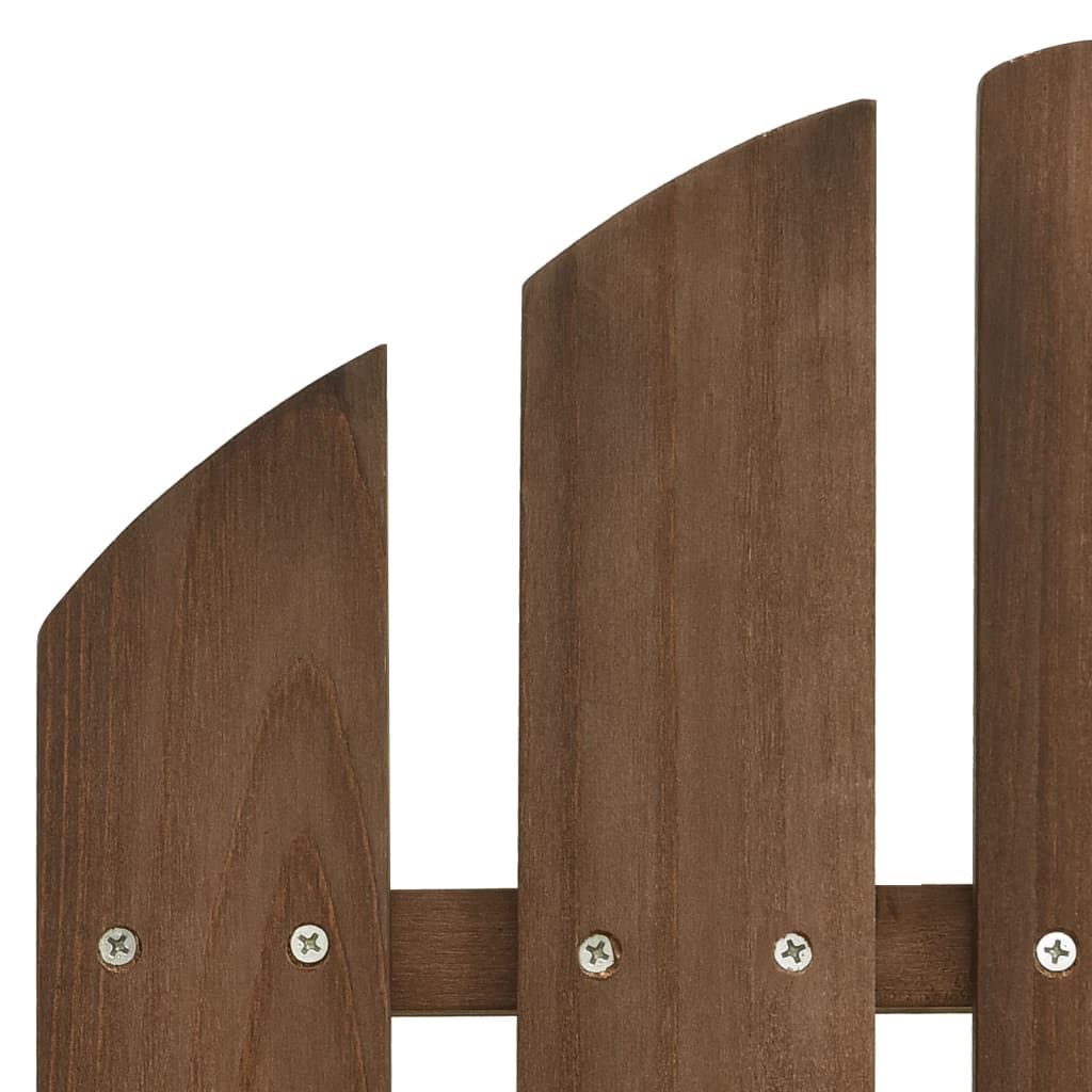 2-istuttava Adirondack-puutarhatuoli täysi kuusi ruskea - Sisustajankoti.fi