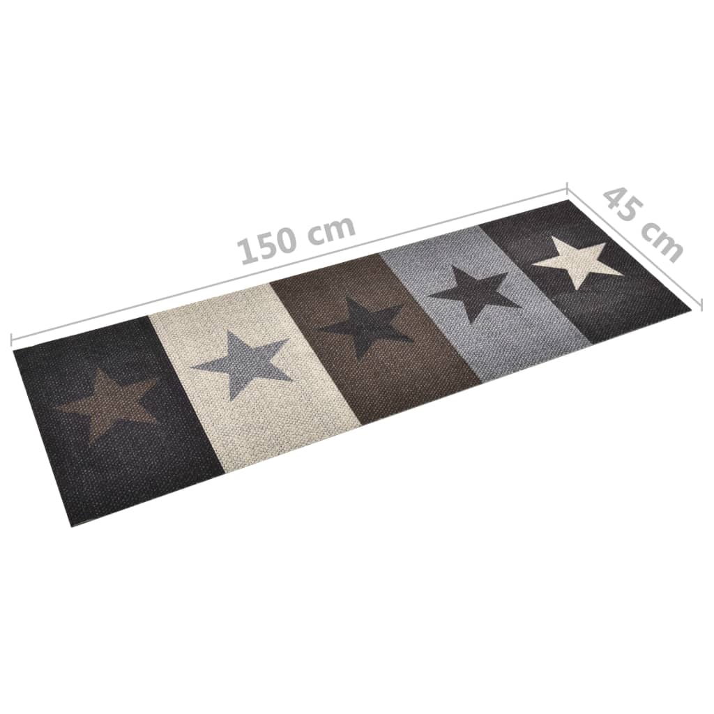 Keittiön pestävä lattiamatto Stars 45x150 cm - Sisustajankoti.fi