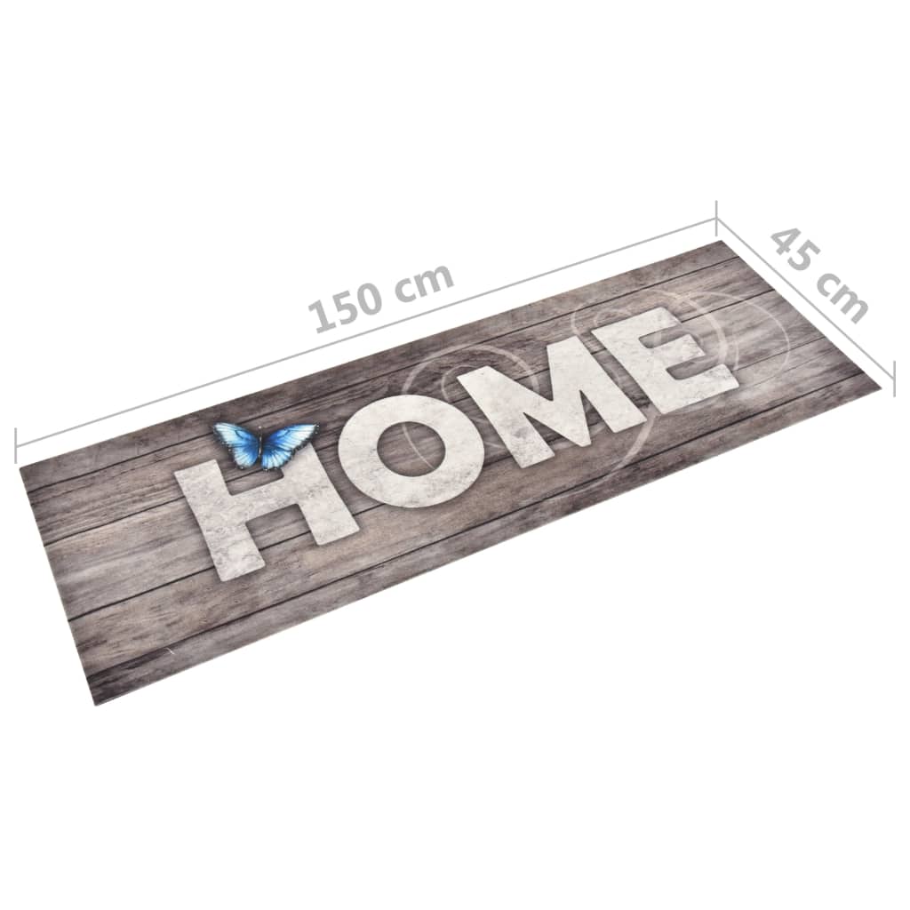 Keittiön pestävä lattiamatto Home 45x150 cm - Sisustajankoti.fi