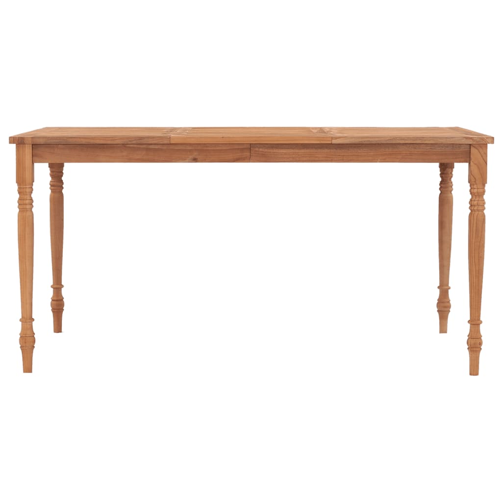 Batavia pöytä 150x90x75 cm täysi tiikki - Sisustajankoti.fi