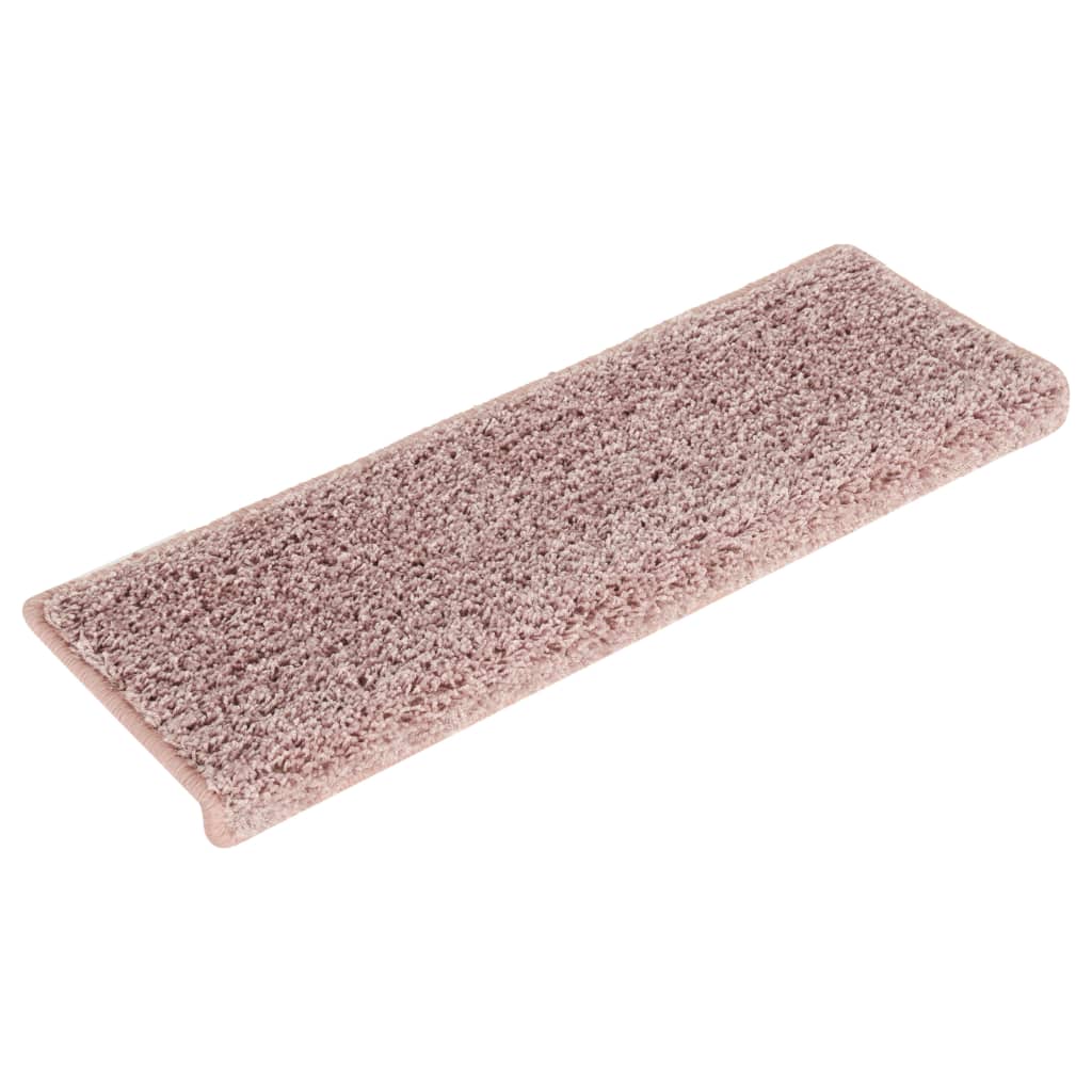 Porrasmatot 15 kpl 65x25 cm valkoinen ja pinkki - Sisustajankoti.fi