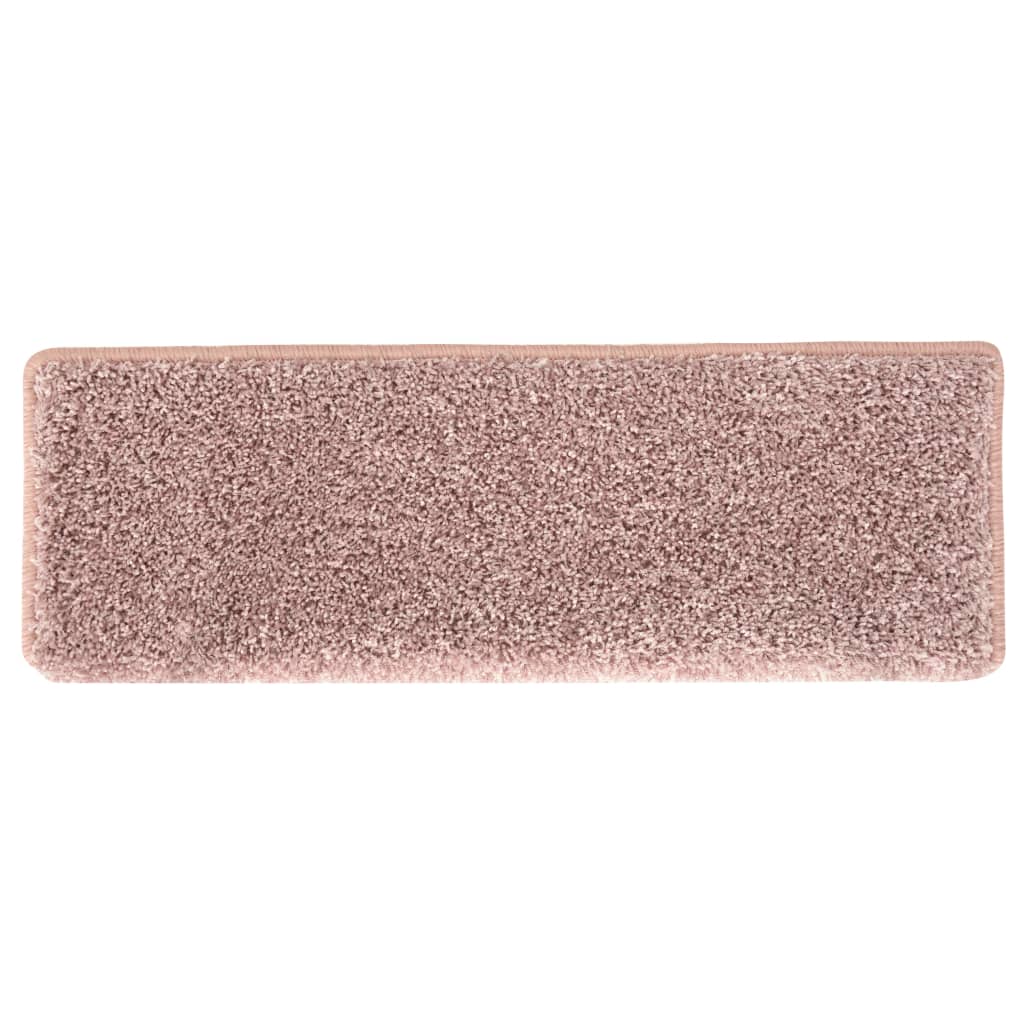 Porrasmatot 15 kpl 65x25 cm valkoinen ja pinkki - Sisustajankoti.fi