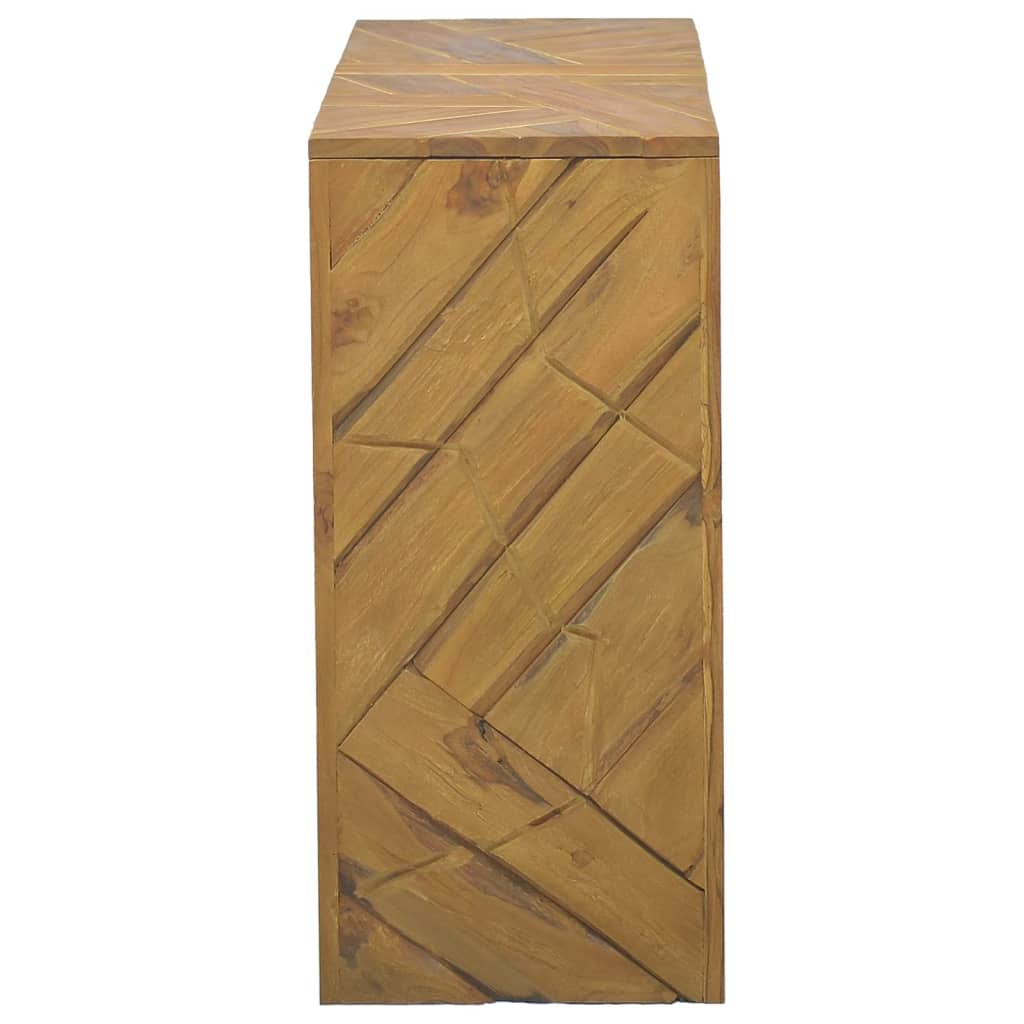 Konsolipöytä 110x35x75 cm täysi tiikki - Sisustajankoti.fi