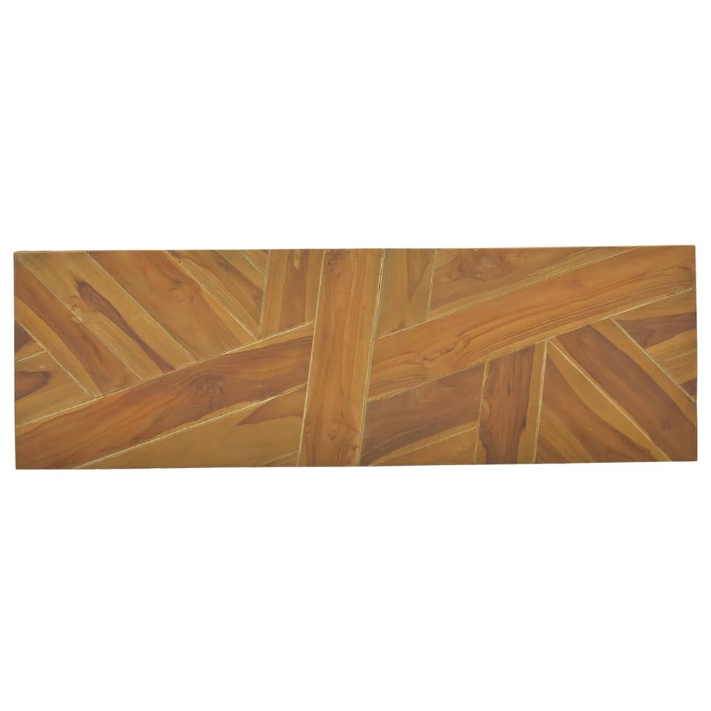 Konsolipöytä 110x35x75 cm täysi tiikki - Sisustajankoti.fi