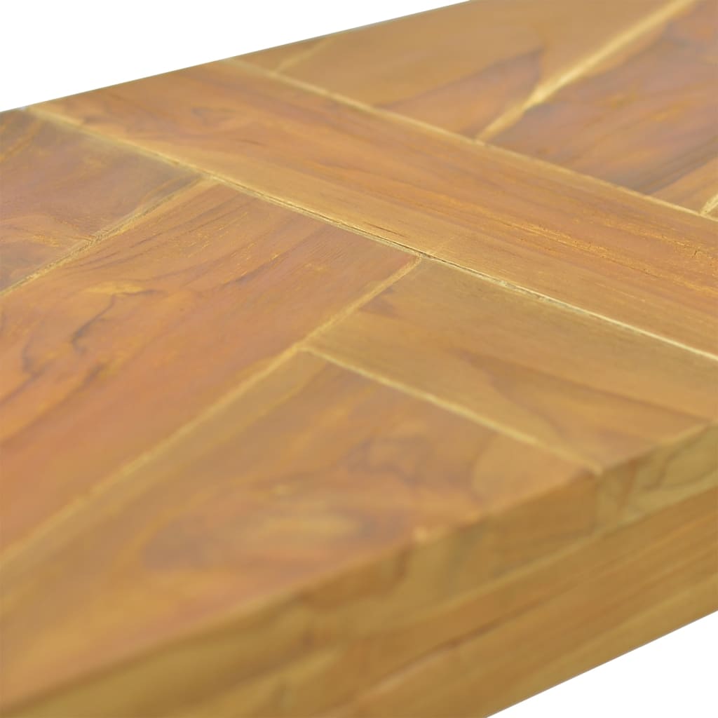 Konsolipöytä 110x35x75 cm täysi tiikki - Sisustajankoti.fi
