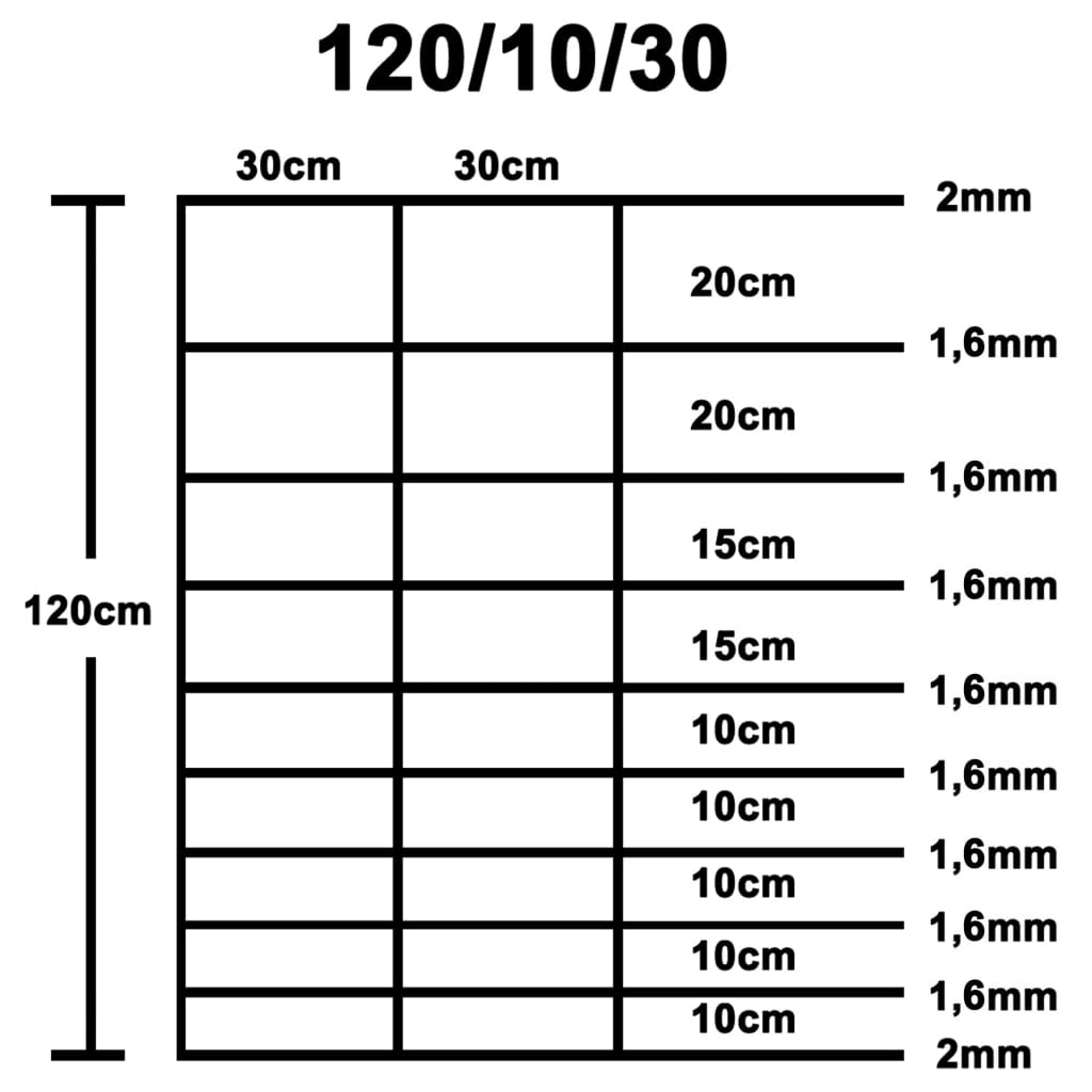 Puutarha-aita galvanoitu teräs hopea 50x1,2 m - Sisustajankoti.fi