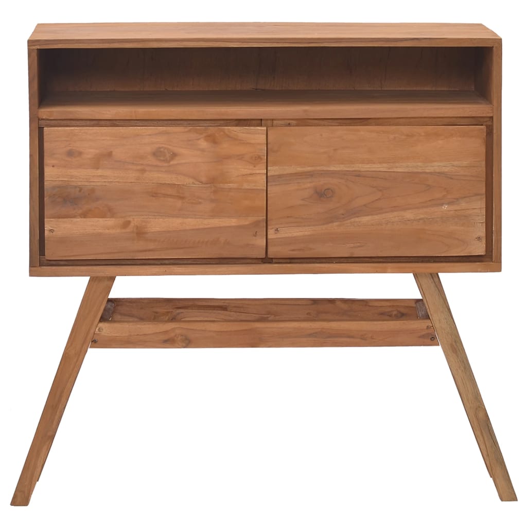 Konsolipöytä 80x30x80 cm täysi tiikki - Sisustajankoti.fi