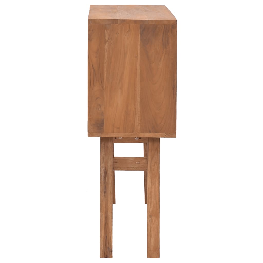 Konsolipöytä 80x30x80 cm täysi tiikki - Sisustajankoti.fi