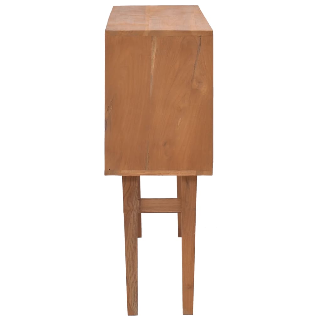 Konsolipöytä 110x30x79 cm täysi tiikki - Sisustajankoti.fi