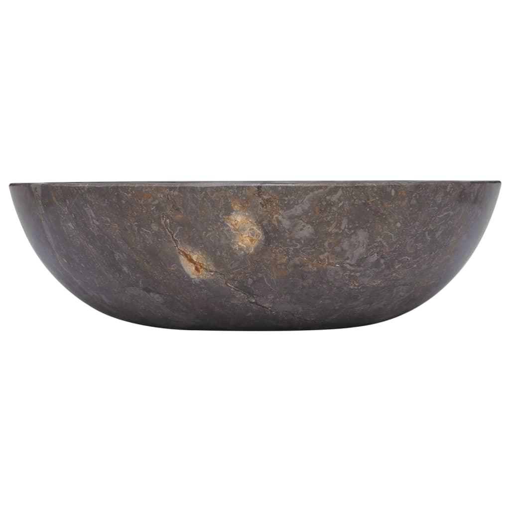 Pesuallas harmaa Ø40x12 cm marmori - Sisustajankoti.fi
