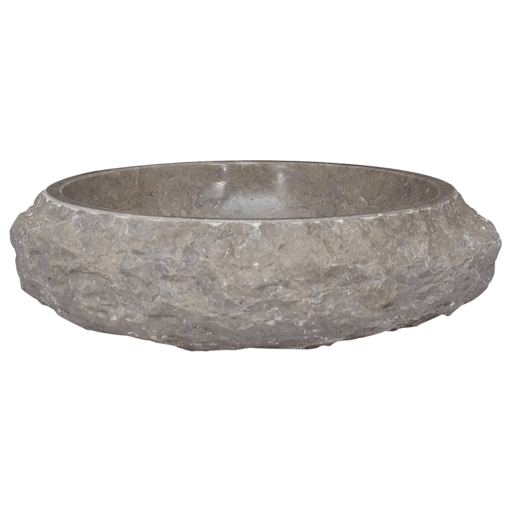 Pesuallas harmaa Ø40x12 cm marmori - Sisustajankoti.fi