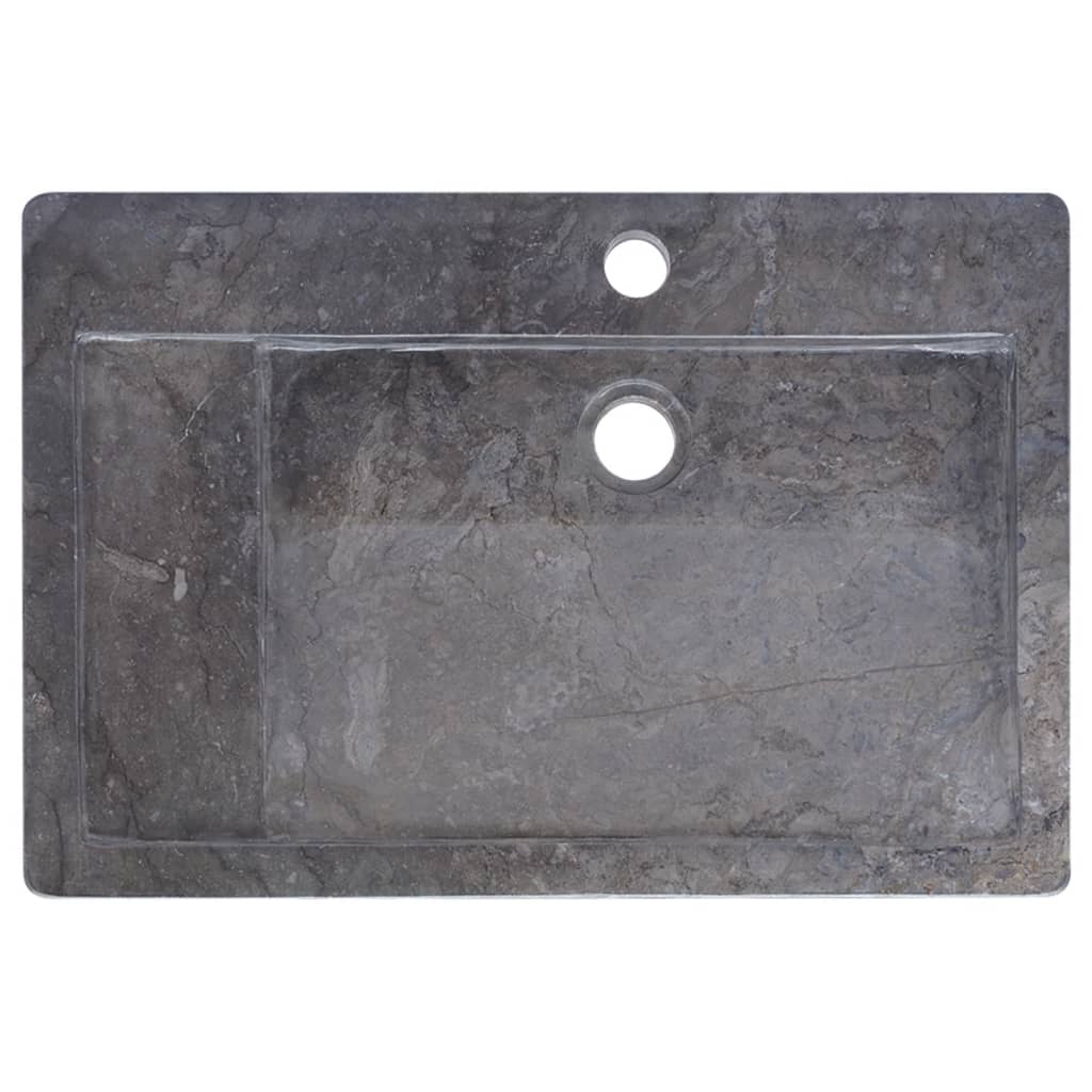 Pesuallas musta 58x39x10 cm marmori - Sisustajankoti.fi