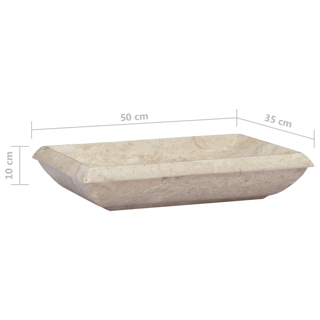 Pesuallas kerma 50x35x10 cm marmori - Sisustajankoti.fi