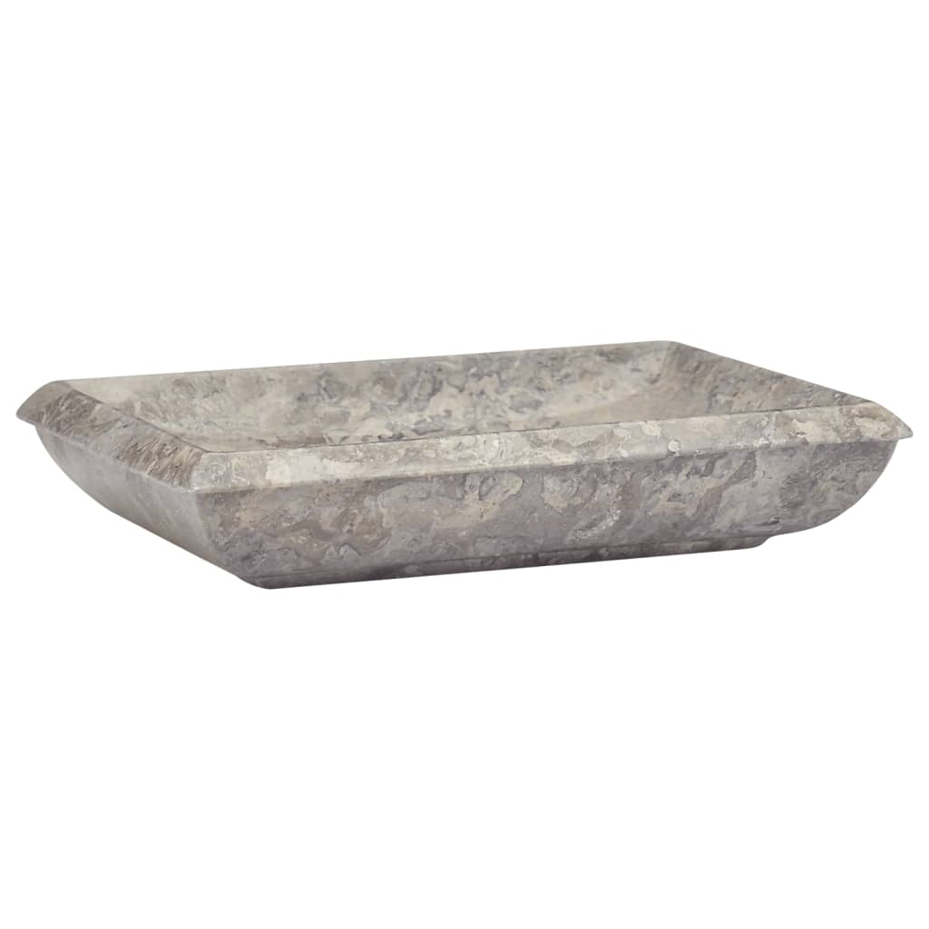 Pesuallas harmaa 50x35x10 cm marmori - Sisustajankoti.fi