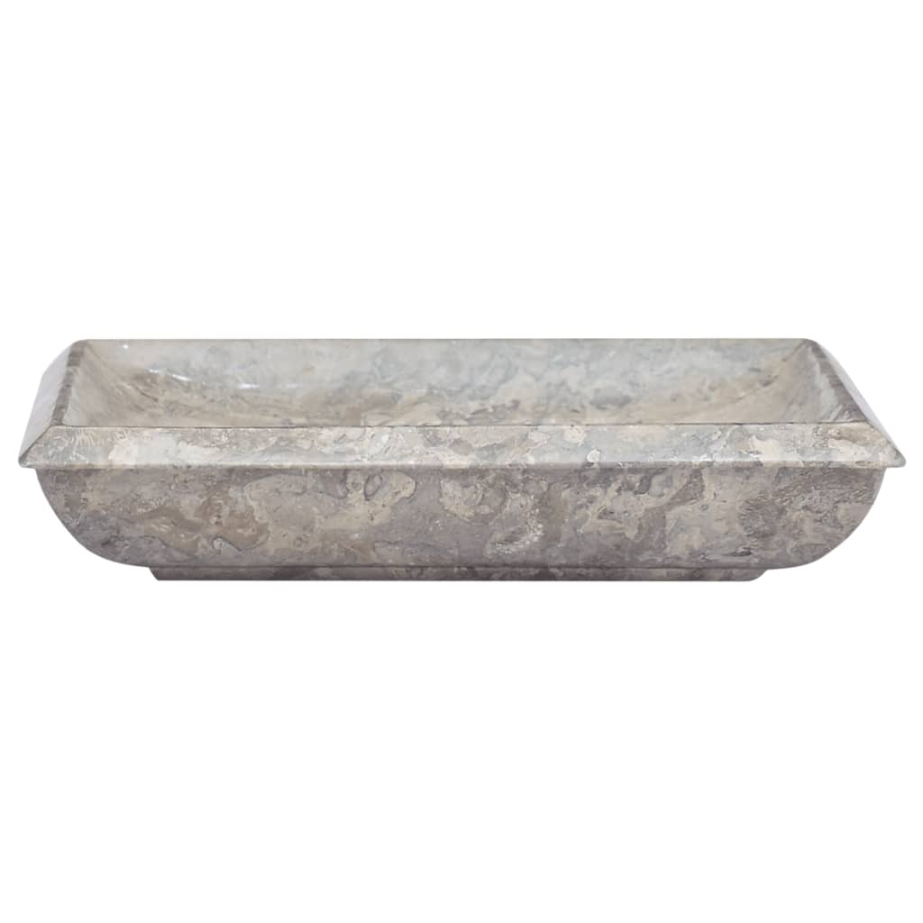 Pesuallas harmaa 50x35x10 cm marmori - Sisustajankoti.fi