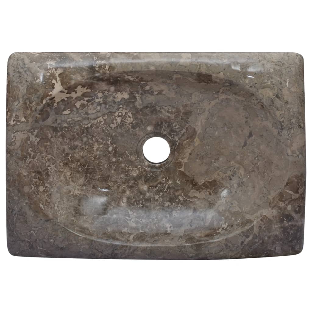 Pesuallas harmaa 50x35x10 cm marmori - Sisustajankoti.fi