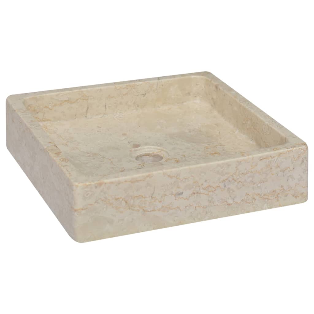 Pesuallas kerma 40x40x10 cm marmori - Sisustajankoti.fi