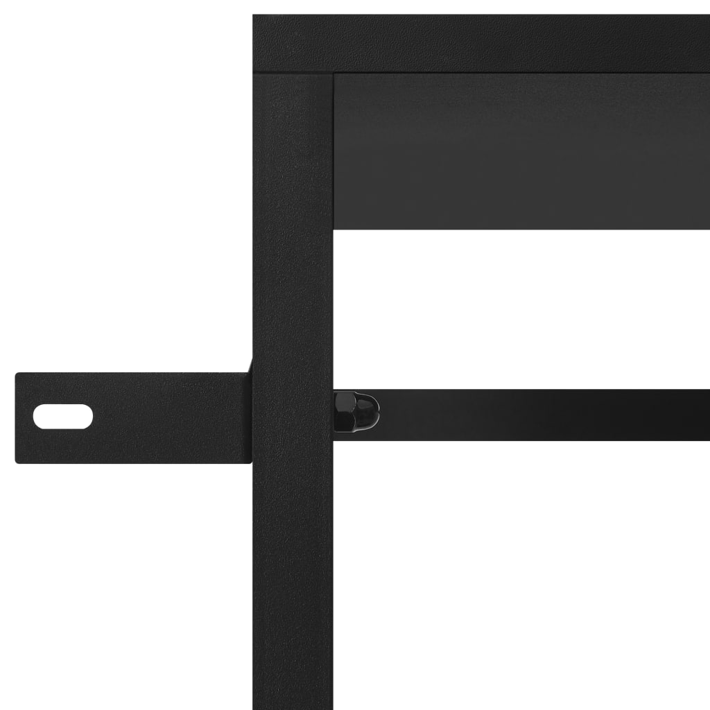Vaatekaappi musta 60x40x213 cm metalli ja - Sisustajankoti.fi